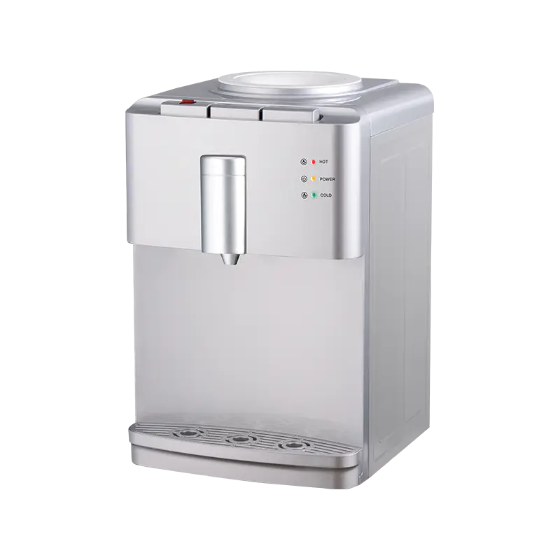 YR-2507T/YLR-2507T Sølv, kjølbar skrivebordsvanndispenser YR-2507T/YLR-2507T Sølv, kjølbar skrivebordsvanndispenser