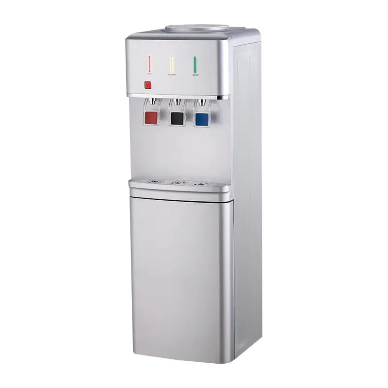 YR-2509/YLR-2509/YLR-2509Y Sølv tre utløp vertikal vanndispenser YR-2509/YLR-2509/YLR-2509Y Sølv tre utløp vertikal vanndispenser